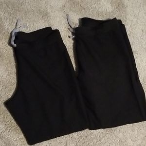 2 pair XL/T Figs scrub pants
